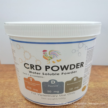 Polvo soluble CRD utilizado para enfermedades respiratorias crónicas